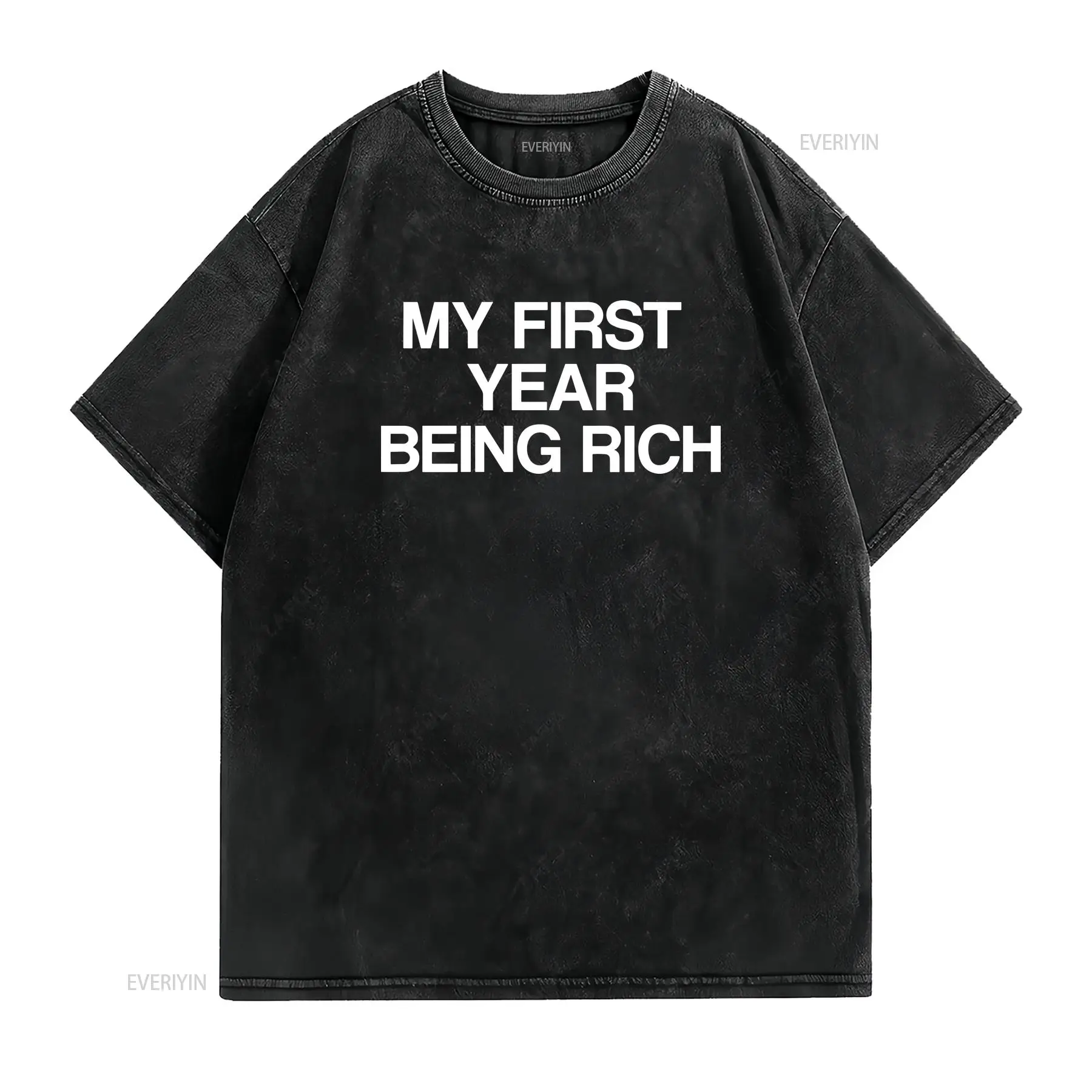 First Year Being Rich T Shirt  - Luxury Lifestyle Rich 评论和价格