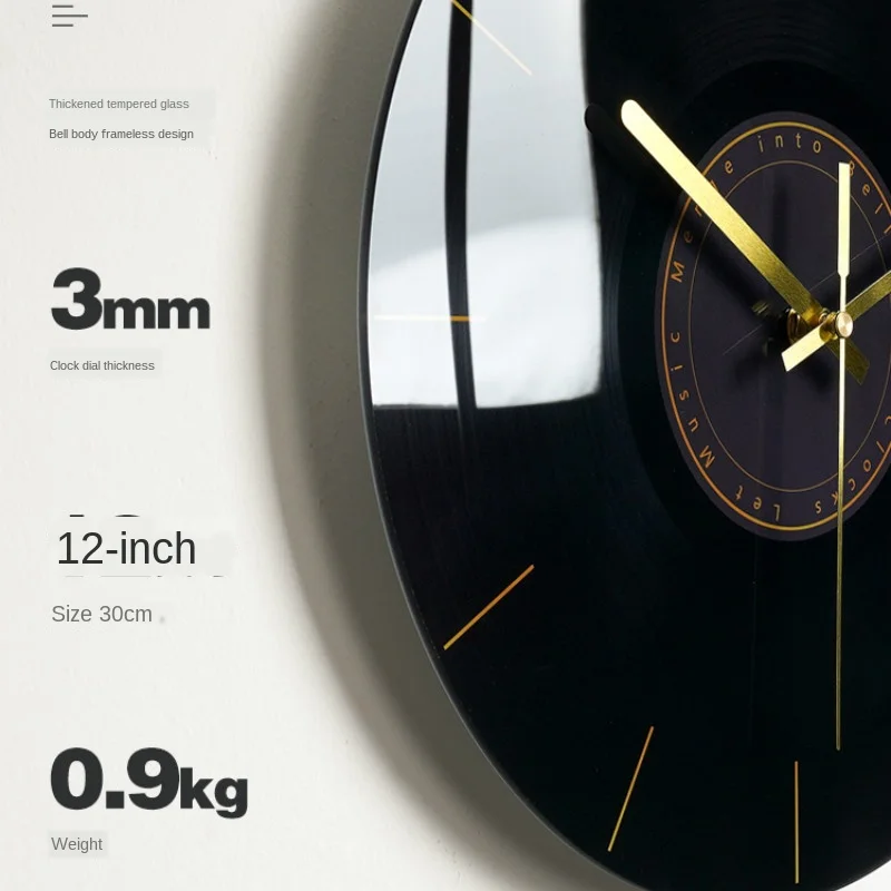 Luxury Silent Wall Clock Livin - Luxury Lifestyle Gifts 评论和价格