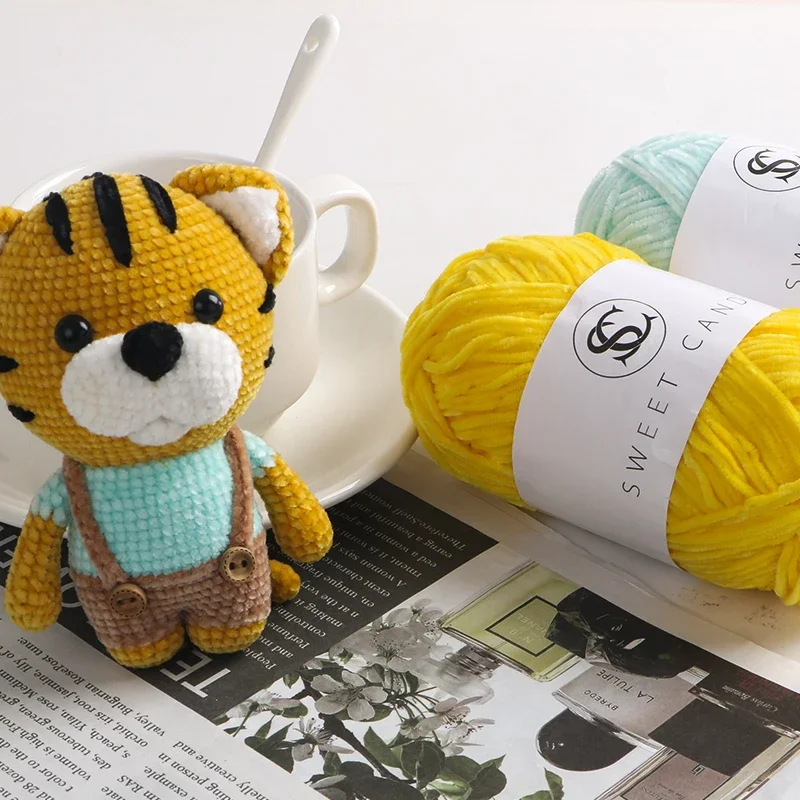 Chenille Wool 2mm Golden Velve - Velvet Jewelry Box 评论和价格