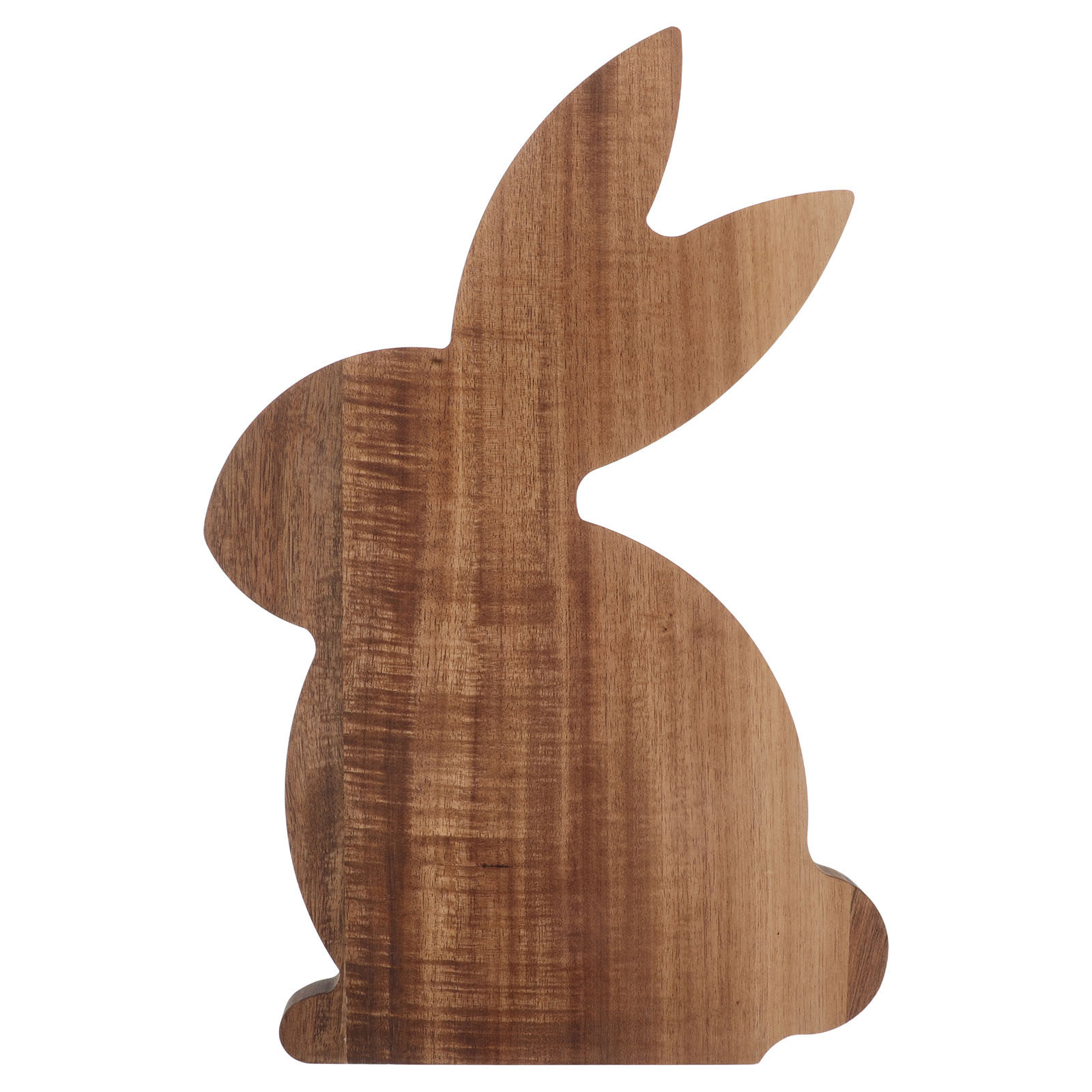 Rabbit Shaped Wooden Cutting B - Wooden Serving Tray 评论和价格
