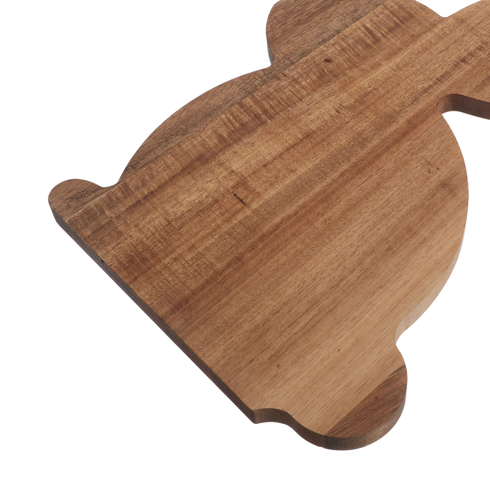 Rabbit Shaped Wooden Cutting B - Wooden Serving Tray 评论和价格
